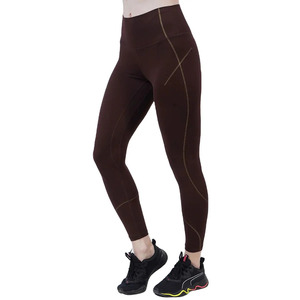 2025 Female Sport Leggings High Waist Elastic Gym Training Pants Breathable Fitness Yoga Workout <b>Tights</b> Casual Seamless Design - Product Image 1