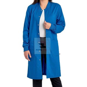 Batas de laboratorio médico tejidas de calidad superior personalizadas, uniformes de hospital Premium para médicos y enfermeras - Product Image 4