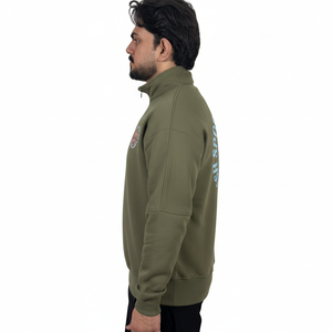 Sudadera con Cierre de Cremallera de 1/4 para Marcas de Moda, con Forro Polar Suave, Impresión de Logotipo Personalizado Disponible, Sudadera Básica al por Mayor - Product Image 3