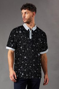 Camisetas Polo de verano personalizables para hombre, camisetas de manga corta de poliéster y algodón con patrón liso y logotipo personalizable - Product Image 2