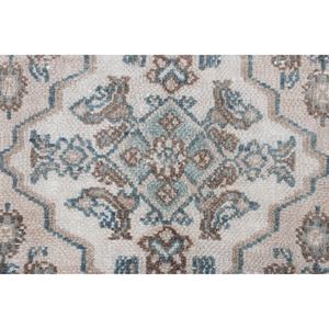 Tapis vintage 6,7x9,5 pieds, tapis turc, tapis géométrique beige en laine - Product Image 4