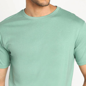 Personnalisé surdimensionné 100% coton hommes T-Shirt lavage à l'acide Vintage Street Wear fermeture à glissière tissu de velours respirant Logo personnalisé - Product Image 6