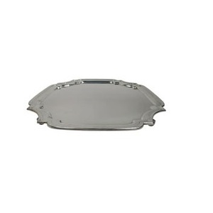 Gold-Finished Stainless Steel Serving <b>Tray</b> with Customized Design Designer Handle Tableware <b>Tray</b> for Home Dining Food Serving - Product Image 6