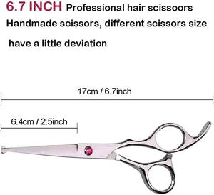 Custom Professional High-quality OEM Service Right-Handed Straight Blade Sharp Eyebrow <b>Scissors</b> Stainless Steel <b>Makeup</b> Tools - Product Image 3
