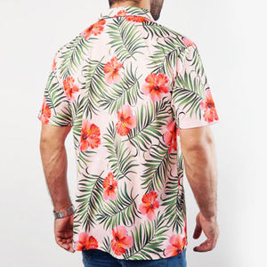 OEM al por mayor camisas hawaianas ligeras para hombres 100% algodón de secado rápido y estilo único superventas nueva llegada - Product Image 5