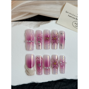 Uñas Postizas Lilac Spell: Agrega un Toque Lilac Spell a tu Arte de Uñas sin Esfuerzo - Product Image 3