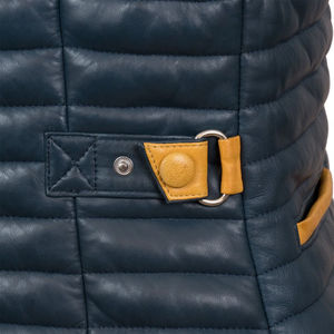 Chaleco de invierno acolchado transpirable para mujer, chaqueta de plumón sin mangas, Chaleco de cuero para mujer, ropa de trabajo, cuero brillante, mejor valorado, venta al por mayor - Product Image 3