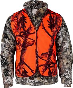 Gilet tactique léger, imperméable, coupe-vent, respirant, anti-déchirure, camouflage, pour la chasse en plein air, le tir à l'argile, personnalisable - Product Image 2