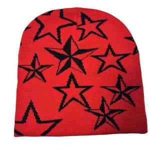 Gorro de invierno con logotipo personalizado Unisex 2025, gorro de alta calidad 100% de punto acrílico, patrón de impresión único, elección del diseñador - Product Image 5