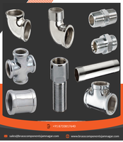 Raccord Sanitaire en Laiton en Gros, Croix de Réduction 4 Voies 1,5'' Tri-Clamp, Norme DIN, Forgé, Garantie 3 Ans