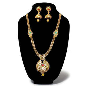 Kriaa Pota Stone Plaqué Or Fine Jewelry Set 1109812 Collier - Product Image 1