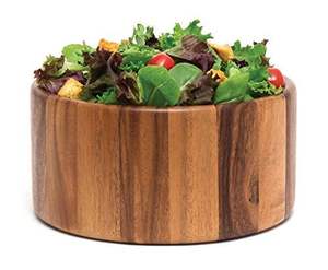 <b>Large</b> <b>Wooden</b> Serving Salad <b>Bowl</b> | High Quality Craft | Bulk Factory Pricing - Product Image 1