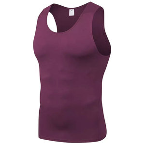 Vente en gros, logo personnalisé sans manches, débardeur personnalisé, gilet de musculation pour hommes, conception de votre propre singlet de lutte Stringer - Product Image 3