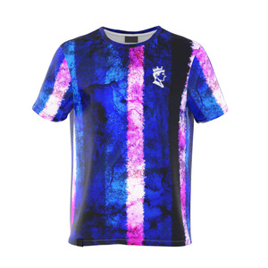 Venta caliente hombres de moda sublimación camiseta con mangas cortas nueva llegada hombres sublimación Camiseta larga longitud - Product Image 2