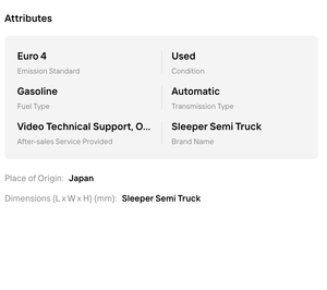 Best!! Clean 2022 For-<b>Freightliner</b> Cascadia - 72" Raised Roof Double Bunk Used Sleeper Semi <b>Truck</b> for Sale Worldwide Shipping - Product Image 5