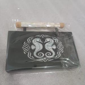 Pochette de luxe faite à la main style nacre exquise inspiré sac à main pour dames élégantes soirée, fête et tenue de fête - Product Image 1