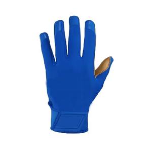 Gants de frappeur de baseball en cuir personnalisés, design OEM, vente en gros, professionnels, séchage rapide, haute qualité, logo personnalisé - Product Image 3