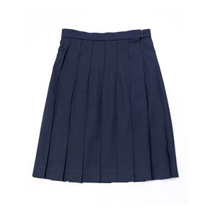 Ventes immenses, qualité exceptionnelle, jupe plissée taille haute mi-longue de style japonais anti-rides C8-Navy pour femmes - Product Image 1