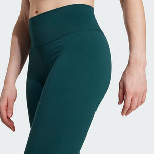 Leggings d'entraînement femmes Polyester Spandex mélange Stretch Fit Interlock tissu impression numérique motif solide OEM Bangladesh approvisionnement - Product Image 2