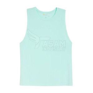 Débardeur basique en coton de haute qualité pour femmes, vente en gros, débardeur extensible élégant, débardeur uni personnalisé pour femmes - Product Image 6