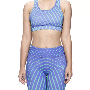 Geometric Print Yoga Set High Waist Full Length Leggings With Racerback Crop <b>Top</b> Spandex Polyester Two Piece Workout Wear - Product Image 5