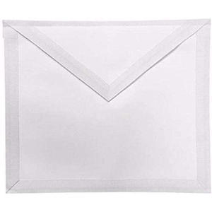White Master Mason Masonic Regalia Delantal con borlas - Product Image 2