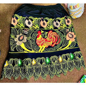 Faldas transpirables de algodón 100% para mujer con bordado personalizado e impresión de logotipo Faldas al por mayor de fábrica OEM - Product Image 5