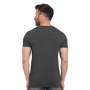 T-shirt manches courtes homme couleur Pure s vêtements t-shirts Tops Tee vêtements homme vente en gros T-shirt manches courtes - Product Image 4