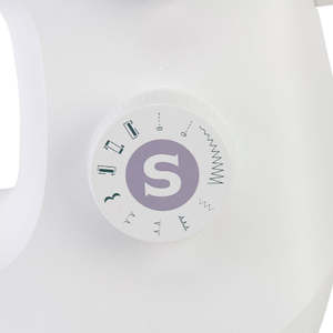 Per Macchina da Cucire Singer M2405 Mini Usata Domestica a Base Piana con Meccanismo di Alimentazione a Doppio Trasporto Punto Annodato e Formazione del Punto a Catenella - Product Image 3