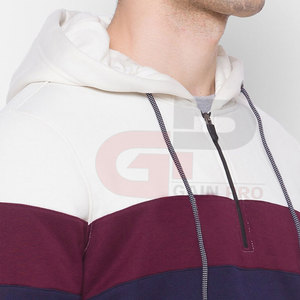 Nouveauté Sweats à capuche confortables à demi fermeture éclair Sweats à capuche à demi fermeture éclair de style décontracté entièrement personnalisés - Product Image 6