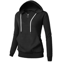 Venta al por mayor de alta calidad de las mujeres Vestido largo con capucha y sudaderas vestido de invierno temporada de peso pesado más largo con capucha de algodón polar