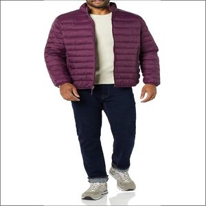 Vente en gros de doudoune d'hiver pour hommes de style urbain col montant personnalisé toile imperméable et respirante Service OEM - Product Image 5