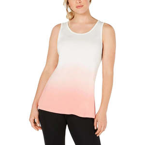 Top da Fitness Rosa Extra Small per Donna Ideology, Traspirante, Lavorato a Maglia, Senza Cuciture, Logo Personalizzato, Stile Casual per Palestra e Yoga - Product Image 1