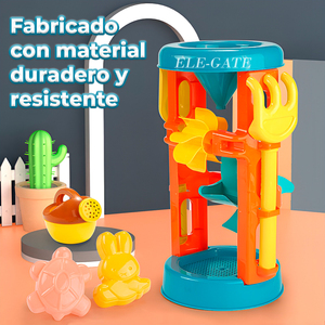 Set di Giocattoli da Spiaggia con Torre di Sabbia per Bambini - Product Image 2