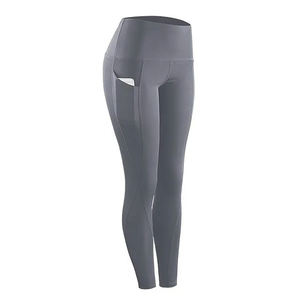 High Quality Women's Casual Yoga <b>Leggings</b> with Logo Knitted Fitness Wear with Low MOQ Reasonable Price - Product Image 4