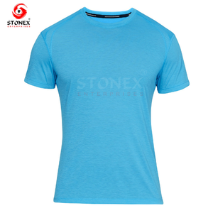 OEM Nueva llegada Camiseta Color en blanco Camiseta Durable Camiseta Nuevo diseño Poliéster/Algodón Hecho Camisas de los hombres Proveedor - Product Image 3