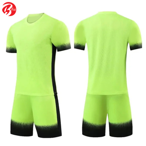 Saison d'été Sublimation complète Vêtements de football Uniforme Adultes Découpe automatisée Chemises et hauts Vêtements de football Maillot de football - Product Image 4