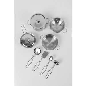 Juego de Utensilios de Cocina de Acero Inoxidable de 11 Piezas para Niños de 3+ Años 3815-6 - Product Image 3
