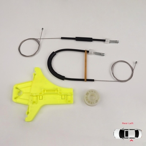 Kit de Reparación de Elevalunas Trasero Izquierdo BWR5207 para Amarok MK1 2H 2010-2022 Camioneta de 4 Puertas 2H7839401 - Product Image 1