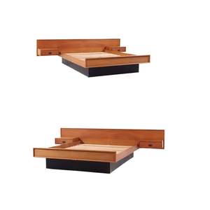 Lit Semana de qualité supérieure en teck moderne minimaliste, meubles indonésiens pour hôtel, villa, maison d'hôtes, appartement, complexe hôtelier - Product Image 5