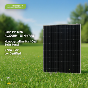 Panneau solaire monocristallin demi-cellule de type N Rarlon PV Tech RL220HM-125 670W certifié TUV - Product Image 3