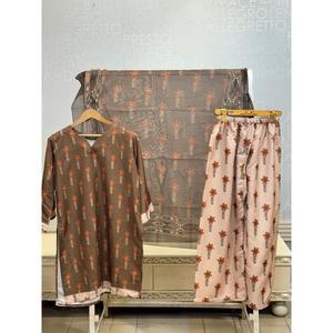 ชุดผ้าชีฟองลำลอง 3 ชิ้น รุ่นฟิวชั่น ลอว์น SL00250-3/4 แขนเสื้อ - Product Image 1