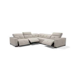 Aldo Modern European Living Room Sofa Sectional 3 <b>Recliners</b> with Genuine Leather Upholstery Inflatable Feature Quick Shipping - Product Image 6