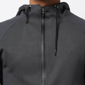 Best Price Trendy Men's Windproof <b>Polyester</b> <b>Hoodie</b> Jacket Custom Color Plain Dyed Technique for Winter Outfit - Product Image 3
