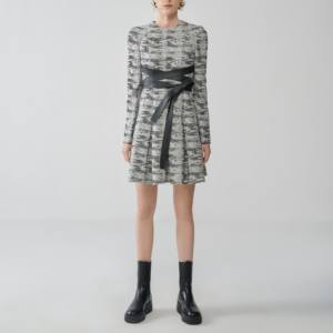 ZARIEL Style robe Silhouette décoration matériel tissu Type de tissu Style manches mode élément décolleté Type de motif - Product Image 1