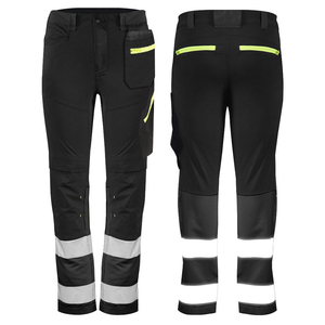 Pantalon cargo pour hommes Offre Spéciale Vêtements de travail en plein air Pantalon de sécurité réfléchissant haute visibilité - Product Image 2