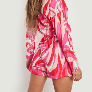 2025 nueva moda Pantalones cortos transpirables de algodón de Color personalizado para mujer Pantalones cortos personalizados para mujer - Product Image 2