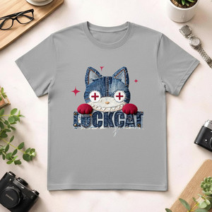 T-Shirt Unisex 100% Cotone 210GSM Stile Casual con Logo Frontale Personalizzato Stampato a Schermo, Taglia 2XL - Product Image 1