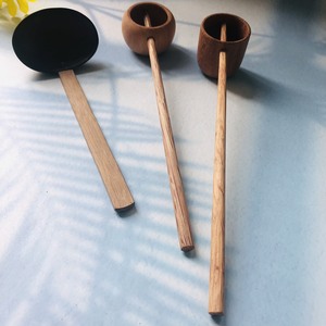 ทัพพีตักซุป,เครื่องครัวไม้จากลำไยทำจากไม้หัตถกรรมโดยหลอดทดลอง - Product Image 4