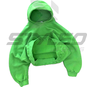 Sudaderas con capucha Unisex de alta calidad, ropa de calle personalizada de talla XS, estampado de lana, moda de invierno de gran tamaño para hombres, venta al por mayor - Product Image 2